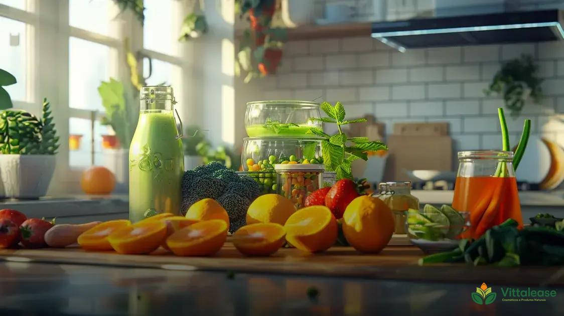 Alimentos que Desincham e Eliminam Toxinas