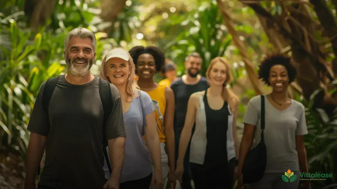 Caminhada terapêutica em grupo: vantagens e considerações