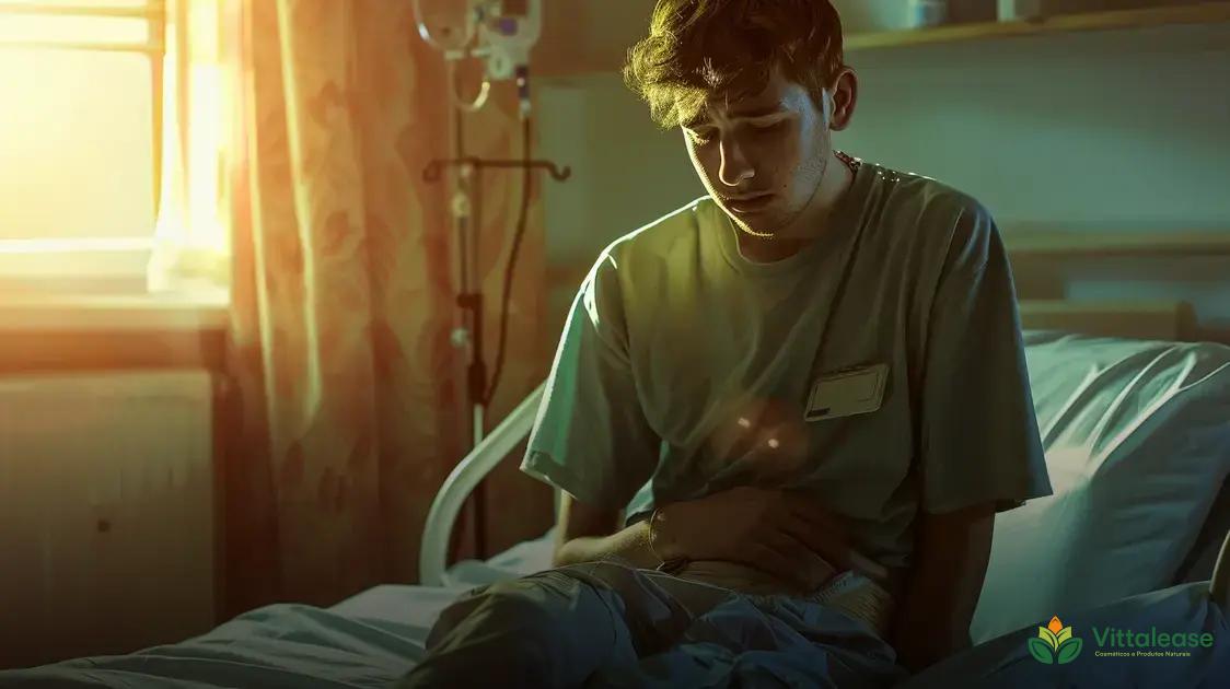 Dor abdominal intensa: o principal sinal de alerta