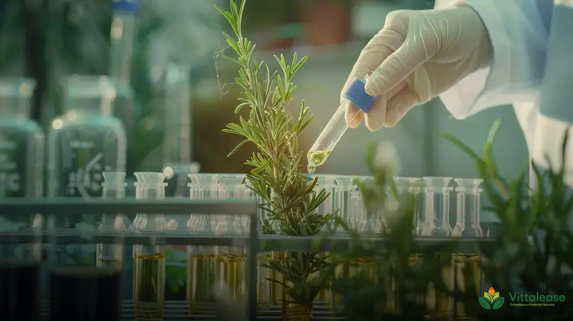 Estudos Científicos sobre o Óleo de Alecrim