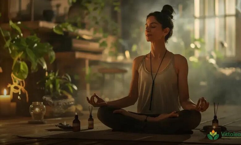 Uso de Óleo de Sândalo para Meditação e Relaxamento
